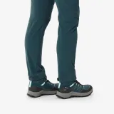QUECHUA Dámske turistické nohavice MH500 zelené S (L31) · záber 2