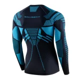Brubeck Dry s dlhým rukávom Graphite/Blue - XXL · záber 4