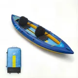 DECATHLON Nafukovací turistický kajak Tribord 100 Confort 1-2-miestny bez · záber 1