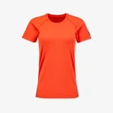 SIMOND Dámske tričko Merino Seamless krátky rukáv oranžové S · záber 2