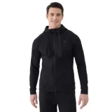 Pánska tréningová mikina so zipsom 4F SWEATSHIRT FNK M631-20S-DEEP BLACK · záber 1