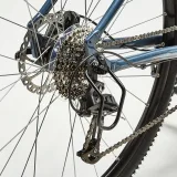 RIVERSIDE Trekingový bicykel 500 nízky rám modrý M · záber 2