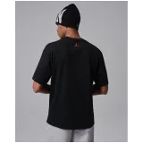 Pánske tričko s krátkym rukávom NIKE Jordan Brooklyn BLACK WHITE INFRARED 23 · záber 2