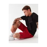 Pánské teplákové kraťasy 4F SHORTS CAS M0836-62S-RED · záber 3