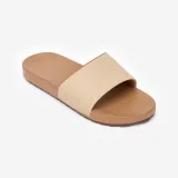 DECATHLON Dámske šľapky 550 Petal hnedé 37-38 · záber 1