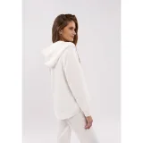 Dámská zateplená mikina se zipem VOLCANO TIFFI-101-CREAM · záber 3