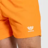Pánske plavecké šortky Iron Aesthetics Sunshine, oranžové · záber 4