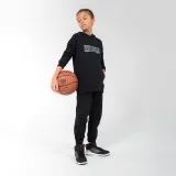 TARMAK Basketbalová obuv SE100 dievčatá/chlapci začiatočníci maskáčovo-čierna 32 · záber 2