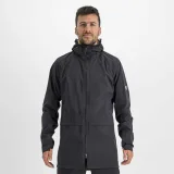 Pánská cyklistická bunda s kapucí SPORTFUL Metro hardshell, black · záber 2