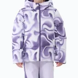 Dievčenská lyžiarska bunda 4F JUNIOR TECHNICAL JACKET F0826-4FJWAW25TTJAF0826-90A-MULTICOLOUR ALLOVER · záber 4