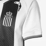 KIPSTA Oficiálny detský domáci dres Royal Charleroi Sporting Club 25/26 bielo-čierny 5-6 r (113-122 cm) · záber 2