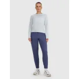 Dámské běžecké tričko s dlouhým rukávem 4F LONGSLEEVE FNK F415-WAW25TFLOF415-34S-LIGHT BLUE · záber 5