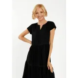 Dámské šaty VOLCANO LUMA-700-BLACK · záber 2
