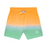 Gyerek fürdőruhák COLOR KIDS Swim Shorts, AOP & Magic-3520-Orange Pop · záber 1