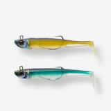 CAPERLAN Súprava mäkkých nástrah shad texan sardela Ancho 90/12 g na more Ayu/modrá bez · záber 1