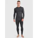 Pánské termo kalhoty 4F SEAMLESS UNDERWEAR M238-WAW25USEAM238-21M-BLACK MELANGE · záber 2