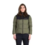 Dámská turistická bunda NORTHFINDER MINDI-550blackdarkgreen · záber 1