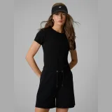 T-shirt slim hladké dámské - černé · záber 1