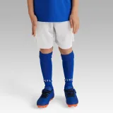 KIPSTA Detské futbalové šortky Essentiel biele 4-5 r (103-112 cm) · záber 1