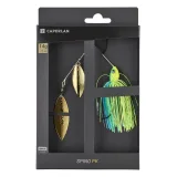 CAPERLAN Nástraha spinnerbait Spino PK 14 g modrá/žltozelená bez · záber 2