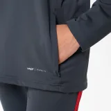 KIPSTA Futbalová mikina VIRALTO CLUB 1/2 zips sivo-červená 3XL · záber 2