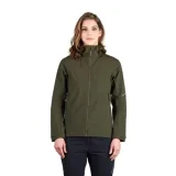 Dámská turistická softshellová bunda NORTHFINDER TIFFANI-300darkgreen · záber 1