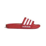 Pantofle (plážová obuv) ADIDAS Adilette Shower U vivid red cloud white vivid red · záber 2