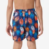 DECATHLON Chlapčenské plážové šortky 100 Shadow červené 5-6 r (113-122 cm) · záber 2