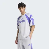 ADIDAS ADIDAS pánske tričko strih regular sivo-fialové L · záber 1