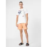 Pánské teplákové kraťasy 4F SHORTS CAS M074-64S-SALMON CORAL · záber 3