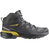 Pánska členková turistická obuv SALOMON X Ultra 360 Mid GTX M castlerock black spicy mustard · záber 1