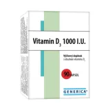 Generica Vitamin D3 1000 I.U. 90 cps · záber 1