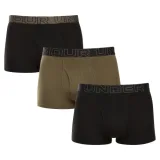 Pánske boxerky UNDER ARMOUR 3 PACK-UA PERFORMANCE COTTON - SOLID 3 inch-BLK · záber 1