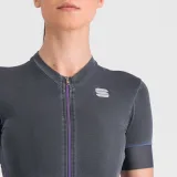 Dámský cyklistický dres s krátkým rukávem SPORTFUL Monocrom w jersey, anthracite · záber 5