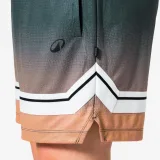 TARMAK Unisex basketbalové šortky NBA 900 zeleno-oranžové S · záber 2