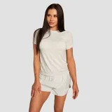 GymBeam Women‘s Pulse X Running T-shirt Gray - Velikost: XS | Barva: Sivá | Hmotnost: 0,096 kg | Balení: 100 · záber 4