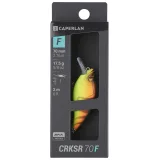 CAPERLAN Wobler Crankbait Shallow Runner WXM CRKSR 70 F Orange tiger bez · záber 2