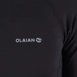 OLAIAN Pánske termo tričko 900 s UV ochranou s dlhým rukávom na surfovanie čierne M · záber 2