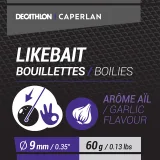 CAPERLAN Mikro boilies + dumbells cesnak 60 g bez · záber 2