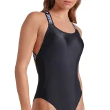 Dámské plavecké jednodílné plavky ARENA WOMENS ELASTIC SOLID-BLACK · záber 4