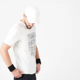KUIKMA Pánske tenisové tričko TTS Soft biele M · záber 2