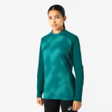 KIPSTA Futbalový brankársky dres s chráničmi F500 zelený XS · záber 2