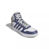 Pánská rekreační obuv ADIDAS Hoops 3.0 Mid cloud white preloved blue putty grey · záber 1