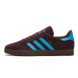 Pánská vycházková obuv ADIDAS ORIGINALS Gazelle shadow brown sky rush FTWR WHITE · záber 2