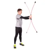 Kmitacia tyč inSPORTline Flexi Bar Strong - Farba: čierna · záber 3