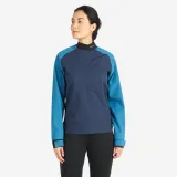 DECATHLON Dámska vetruvzdorná blúza 500 na jachting a kajak modrá M · záber 1