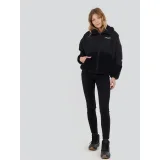 Dámská mikina se zipem FUNDANGO Sansa Hybrid Jacket-780-antracit · záber 4