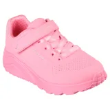 Dívčí rekreační obuv SKECHERS Uno Lite K neon pink · záber 1