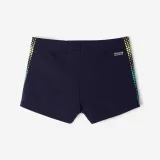 DECATHLON Chlapčenské boxerkové plavky Fiti modro-žlté 4-5 r (103-112 cm) · záber 2