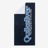 QUIKSILVER QUIKSILVER plážový bavlnený uterák 160 × 80 cm s obojstranným vzorom modrý bez · záber 1